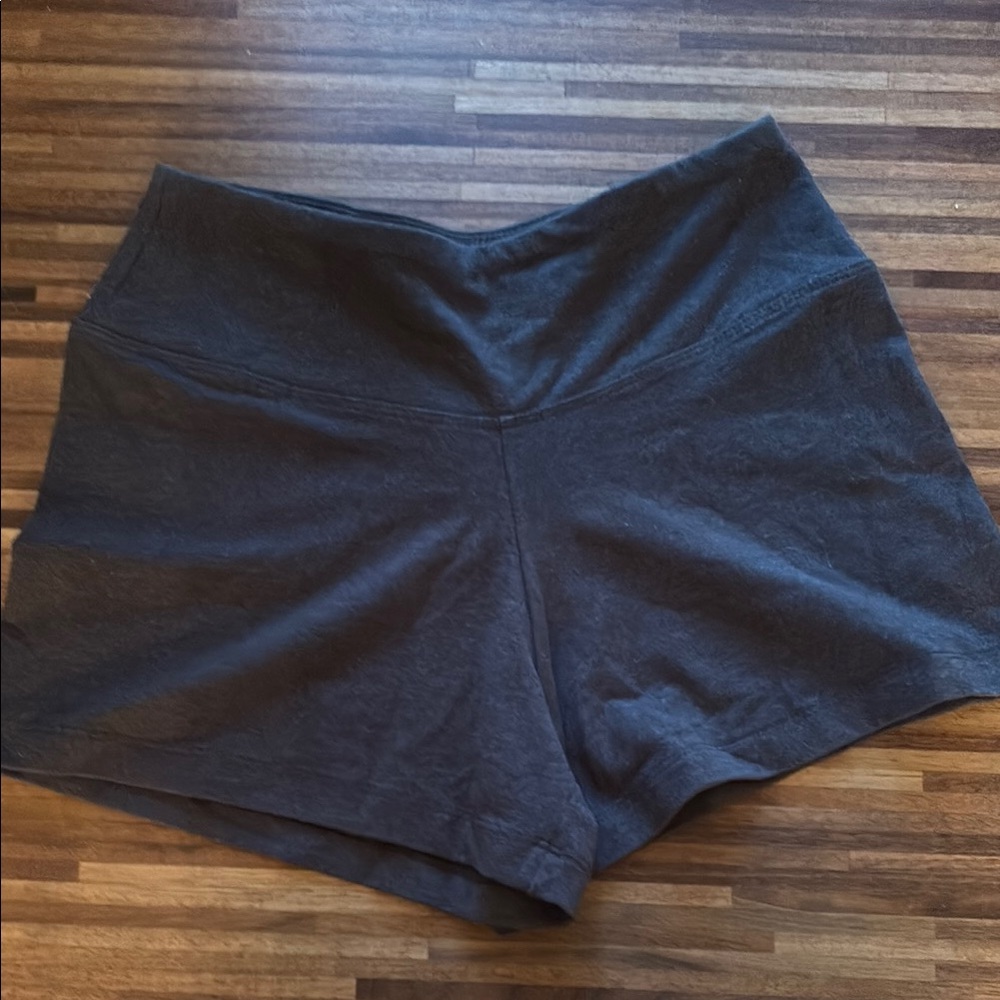 Marika High Waist Black Performance Shorts